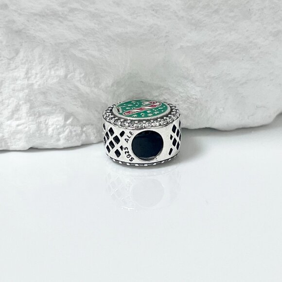 Pandora Gingerbread man Christmas Bead Charm S925 Silver Charm - Picture 3 of 3